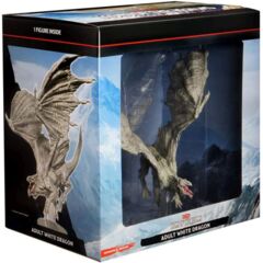 Adult White Dragon: Premium Figure: 933W082520